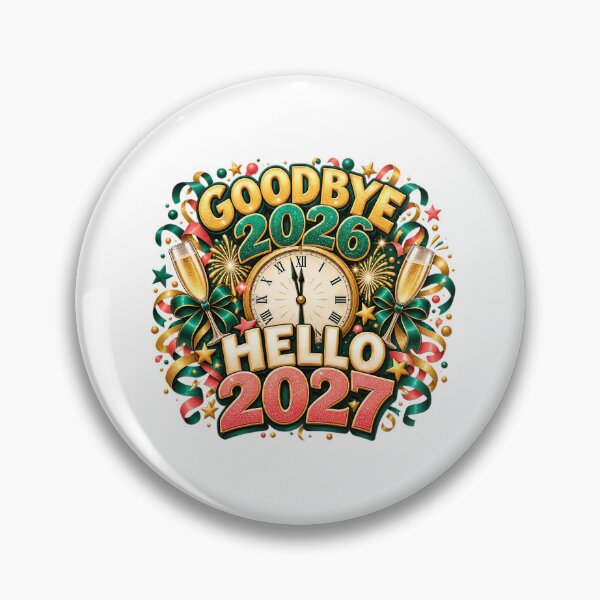 Item preview, Goodbye 2026 Hello 2027 Happy New Year Celebration Design designed and sold by FuzionRaptor.