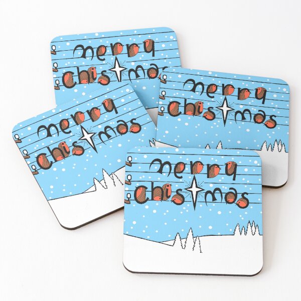 Item preview, Cartoon Christmas Robins designed and sold by wonder-webb.