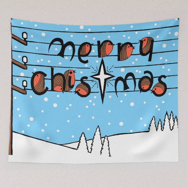 Item preview, Cartoon Christmas Robins designed and sold by wonder-webb.