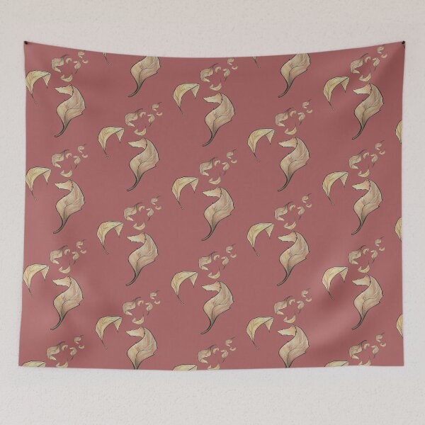 Item preview, Falling for Fall, digital doodle of colored pencil drawings designed and sold by GiSilver.