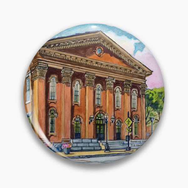 Item preview, Fitchburg City Hall designed and sold by EdsAmerica24.