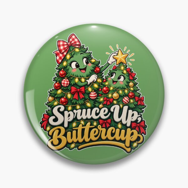 Item preview, Spruce Up, Buttercup – Cute Christmas Trees Decorating  designed and sold by Searching ideas.