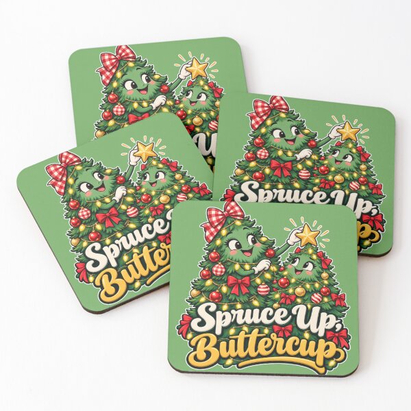Item preview, Spruce Up, Buttercup – Cute Christmas Trees Decorating  designed and sold by Searching ideas.