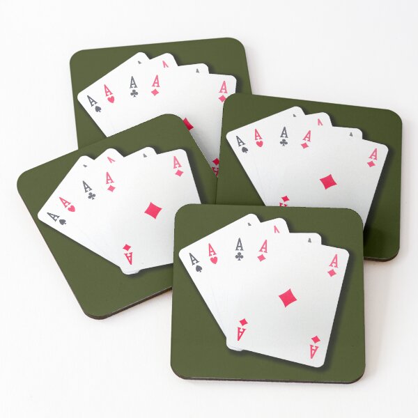 Item preview, Poker of Aces designed and sold by Pino 'Delfino' Esposito.