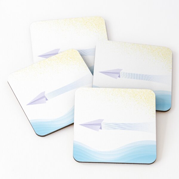 Item preview, Minimalist Paper Plane Wanderlust designed and sold by LuxAir.
