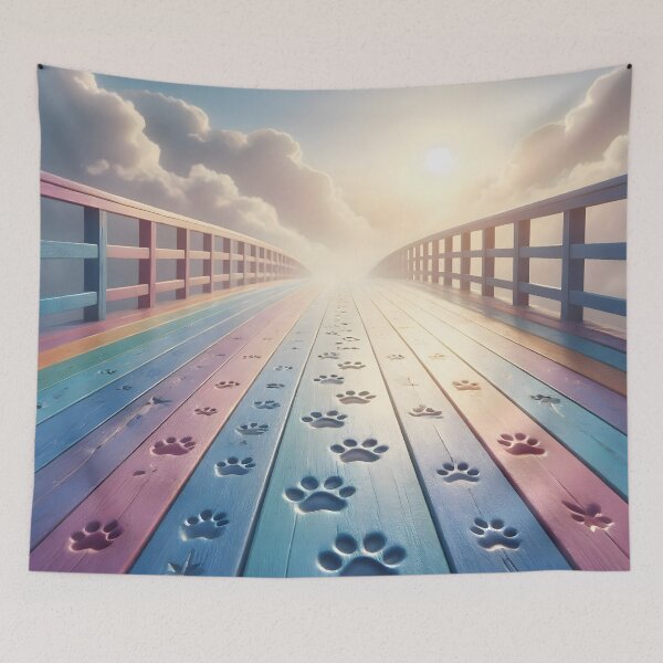 Item preview, Rainbow Bridge for Pets designed and sold by Sybille-Yates.