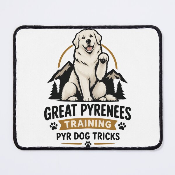 Item preview, Great Pyrenees Dog Training and Tricks Design for Dog Lovers LIMITED EDITION designed and sold by dejan1471.
