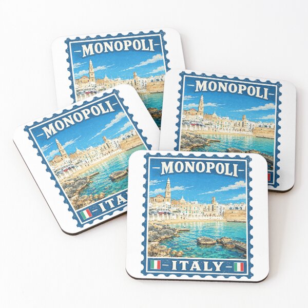 Item preview, Monopoli Italy – Travel Art designed and sold by maximinano100k.
