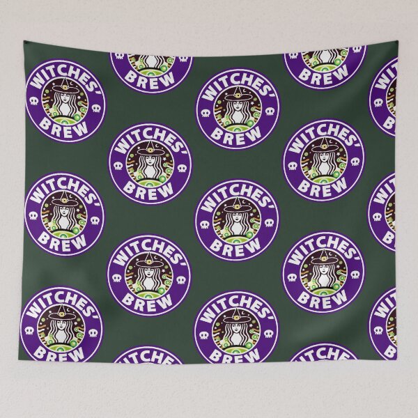 Item preview, Witches Brew Halloween October Coffee Skull Classic T-Shirt designed and sold by BoomerAndCo.