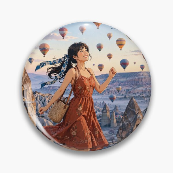 Item preview, Türkiye - CAPPADOCIA Fantasy - Hot Air Balloons at Dawn designed and sold by DibujandoPorfa.
