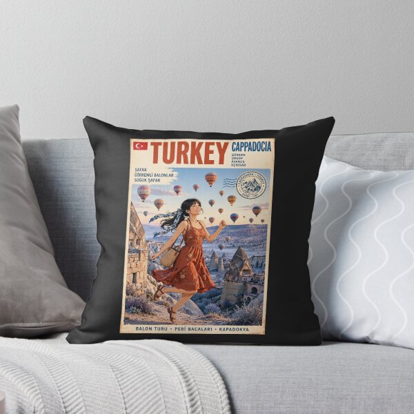 Item preview, Türkiye - CAPPADOCIA Fantasy - Hot Air Balloons at Dawn designed and sold by DibujandoPorfa.