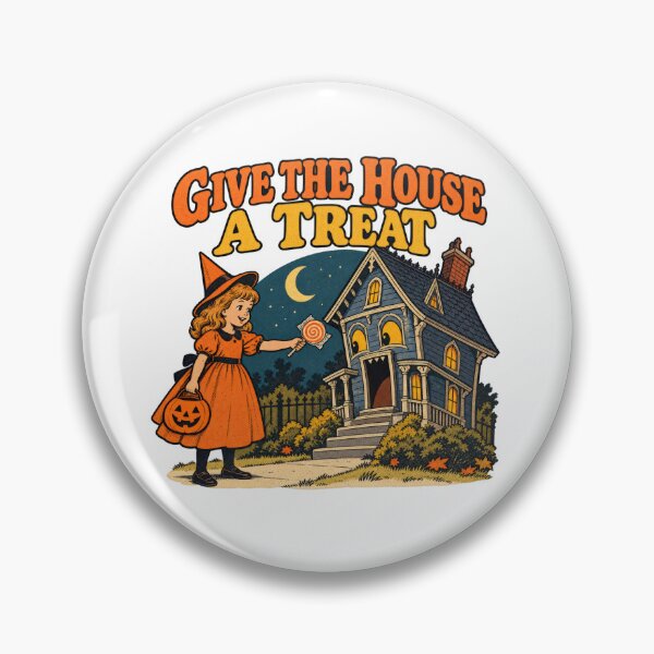 Item preview, Give The House A Treat Halloween Humor designed and sold by Pixdot.