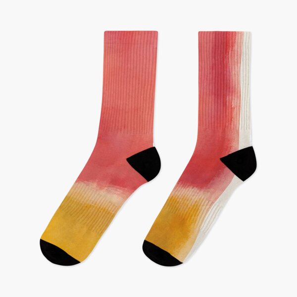 Item preview, Red and Yellow Abstract Color Field Painting - Modern Minimalist Art designed and sold by artswag.