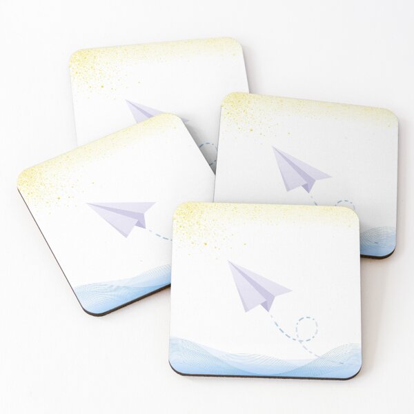 Item preview, Minimalist Paper Plane Drift designed and sold by LuxAir.