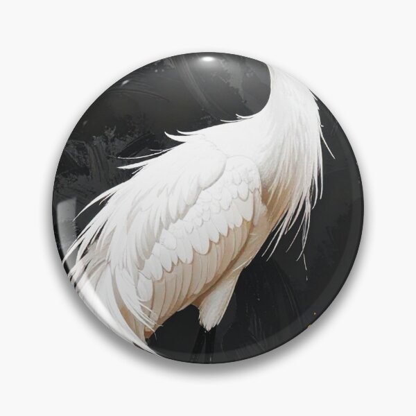 Item preview, Elegant Japanese Crane Abstract Gold Foil & Pink Artwork designed and sold by Fantabuloustef.