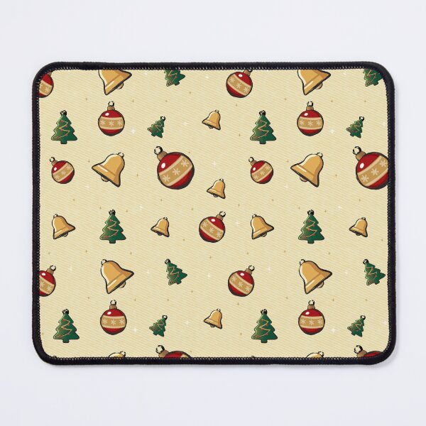Item preview, Christmas Ornaments Seamless Pattern On Cream Background designed and sold by Jeffrey-Jeffrey.