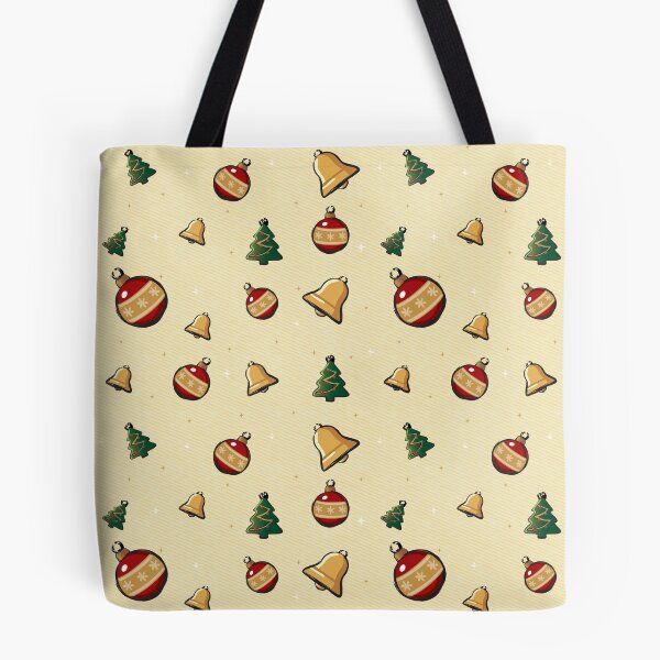 Item preview, Christmas Ornaments Seamless Pattern On Cream Background designed and sold by Jeffrey-Jeffrey.