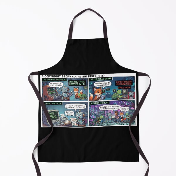 Item preview, Copyright in Pixel Format: From Creation to Harmony designed and sold by Mianku | Für das Leben.