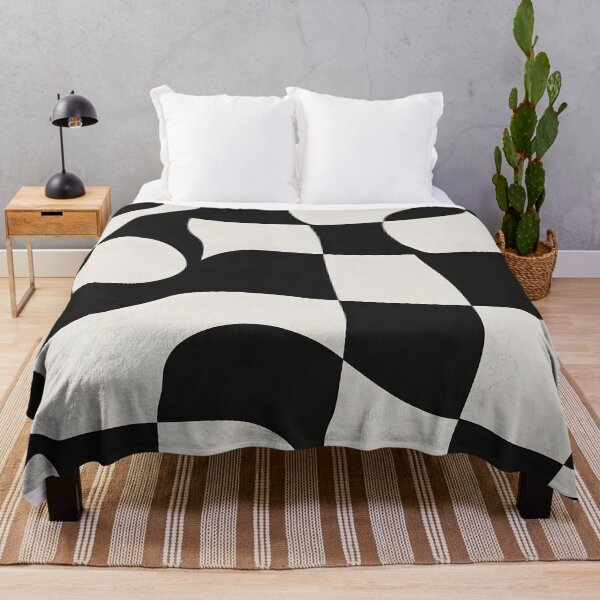 Item preview, Monochrome Flow | Black and White Abstract Art designed and sold by Underdott.