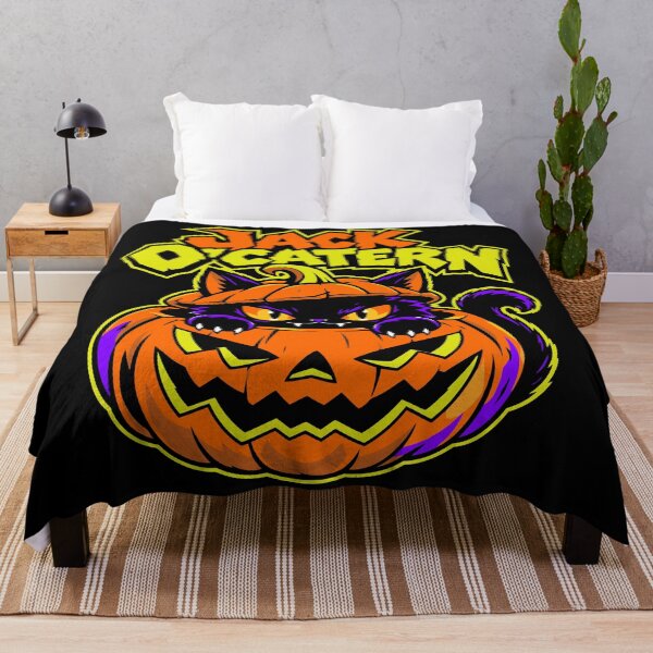 Item preview, Jack O’Catern Black Cat | Jack-O’-Lantern Halloween Art designed and sold by teefortyone.