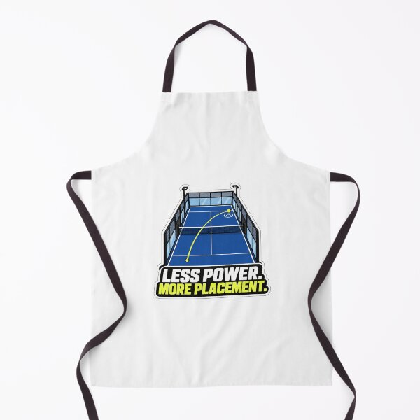 Item preview, Less Power More Placement - Padel Coach Strategy designed and sold by WeirdlyMild.