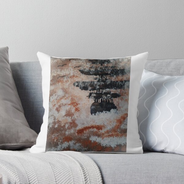 Item preview, Tall Ship in the Storm – Dramatic Seascape Painting designed and sold by www.ArtPal.com/millieesch.