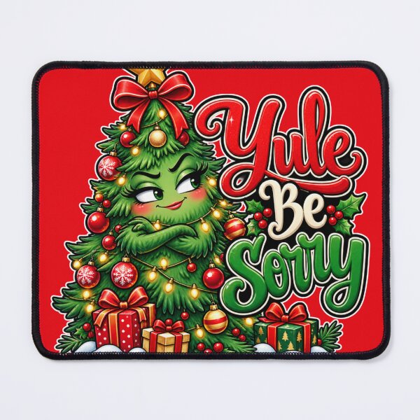 Item preview, Yule Be Sorry – Sassy Christmas Tree Holiday Humor  designed and sold by Searching ideas.