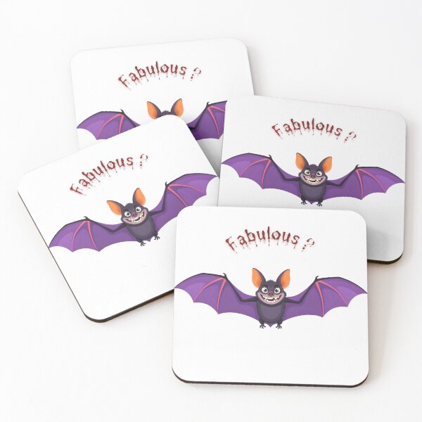 Item preview, Funny Halloween Bat, Cute Smiling Vampire Bat with Chipped Tooth designed and sold by EASY-VIBES.