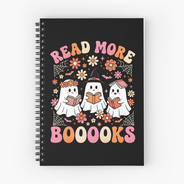 Item preview, Read More Booooks Retro Ghost Librarian Halloween designed and sold by atticzimme.