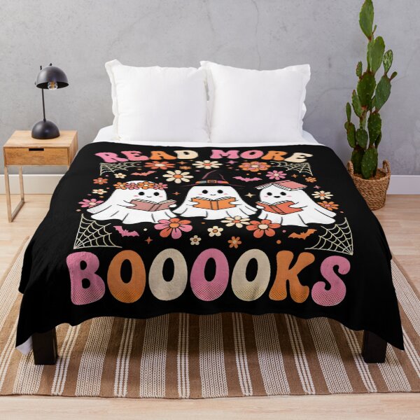 Item preview, Read More Booooks Retro Ghost Librarian Halloween designed and sold by atticzimme.
