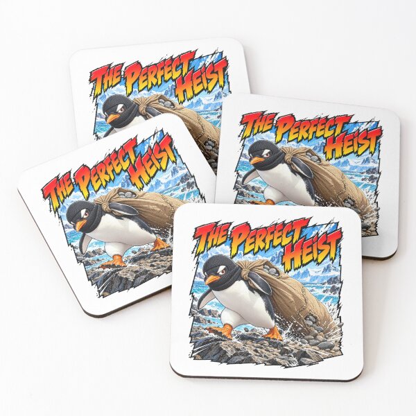 Item preview, The Perfect Heist Gentoo Penguin designed and sold by wildlifethings.