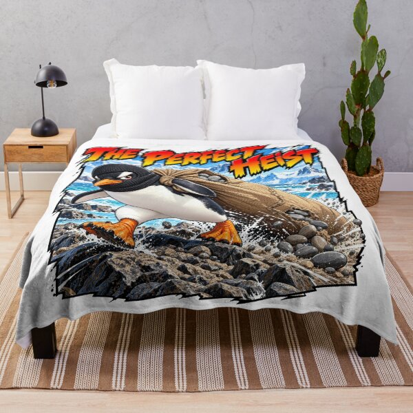 Item preview, The Perfect Heist Gentoo Penguin designed and sold by wildlifethings.