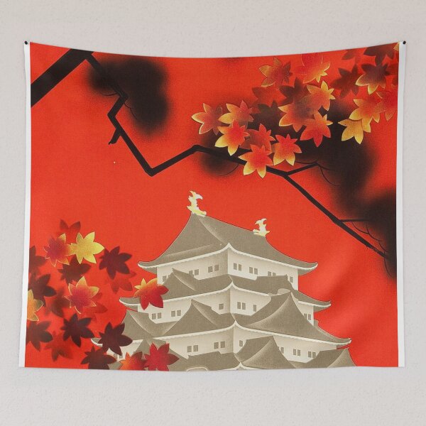 Item preview, 1930s Japanese Tower Travel Advert designed and sold by Dimensionality.