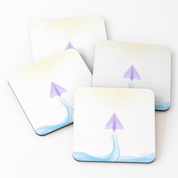 Item preview, Minimalist Paper Plane Journey designed and sold by LuxAir.