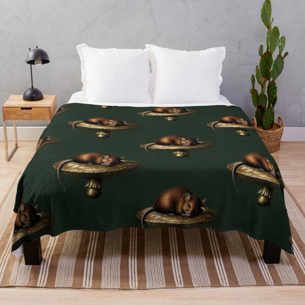 Item preview, Gothic Field Mouse Antique Brass Toadstool Classic T-Shirt designed and sold by MarbetVillage.