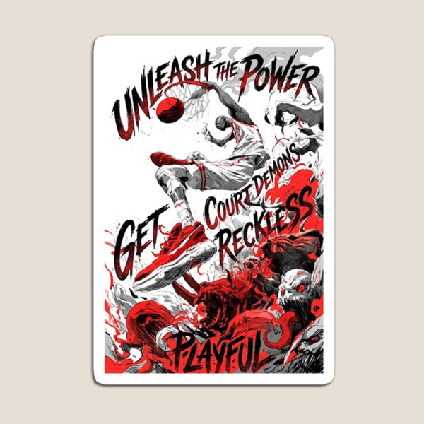 Item preview, – Demon Dunkers Just Settle It on the Paint; Gory Gameday Requires Serious Arch Support. designed and sold by Print Fiction.