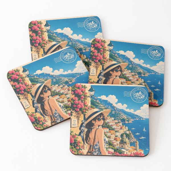 Item preview, Italy - Costa Amalfitana - A dream day designed and sold by DibujandoPorfa.