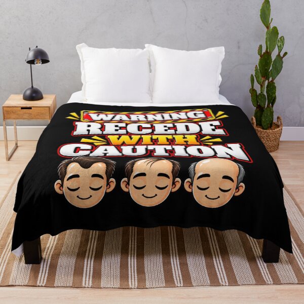 Item preview, Warning Recede With Caution II – Funny Balding Men Hair Loss Humor designed and sold by signshirtz.