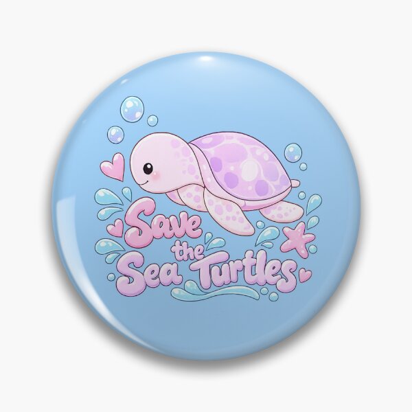 Item preview, Save the sea turtles designed and sold by Danielle Official.
