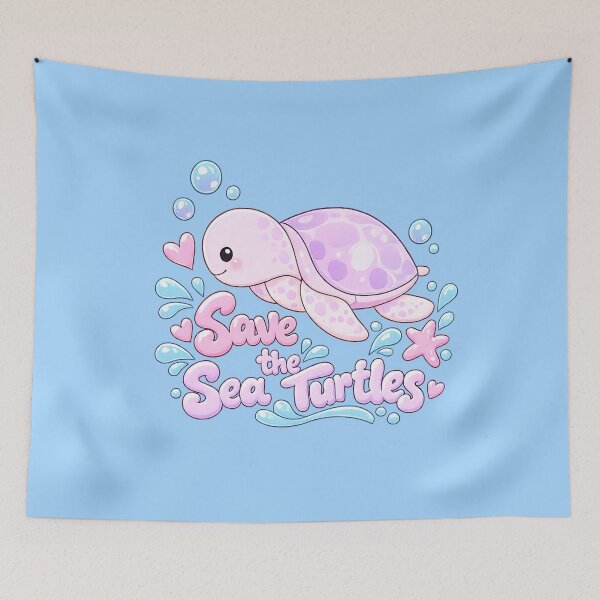 Item preview, Save the sea turtles designed and sold by Danielle Official.