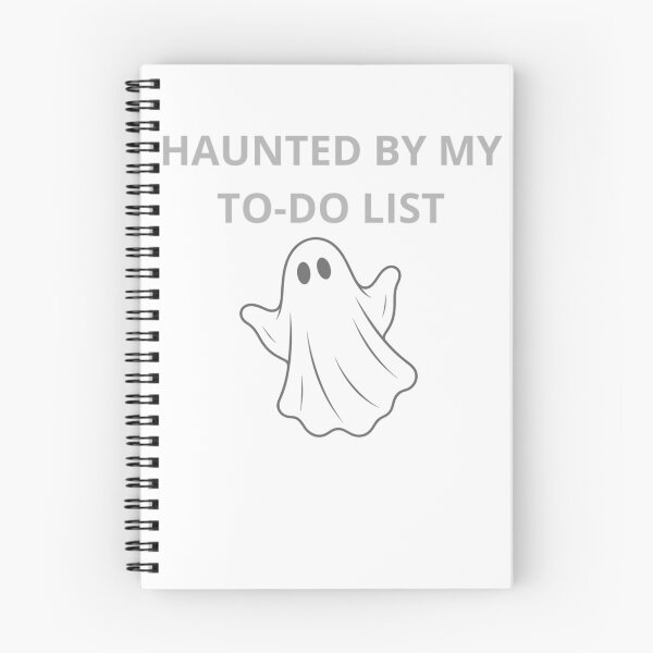 Item preview,  Haunted by My To-Do list designed and sold by Printhomescroll.