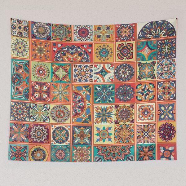 Item preview, Floral Pattern Flower Boho Mandala designed and sold by FotoArtist.