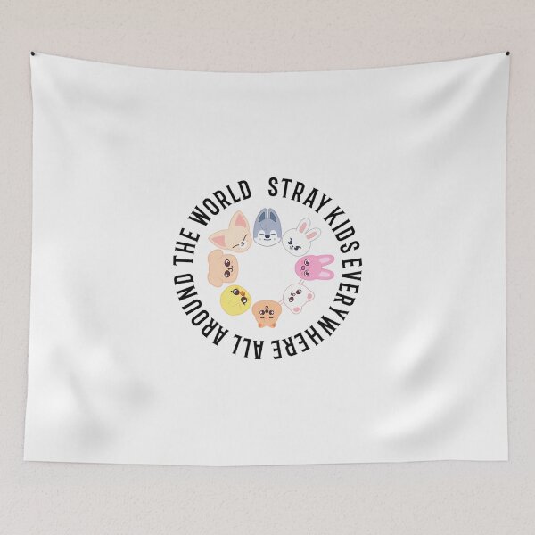 Item preview, Straykids Everywhere All Around The World Skzoo designed and sold by RosendoSpinka.