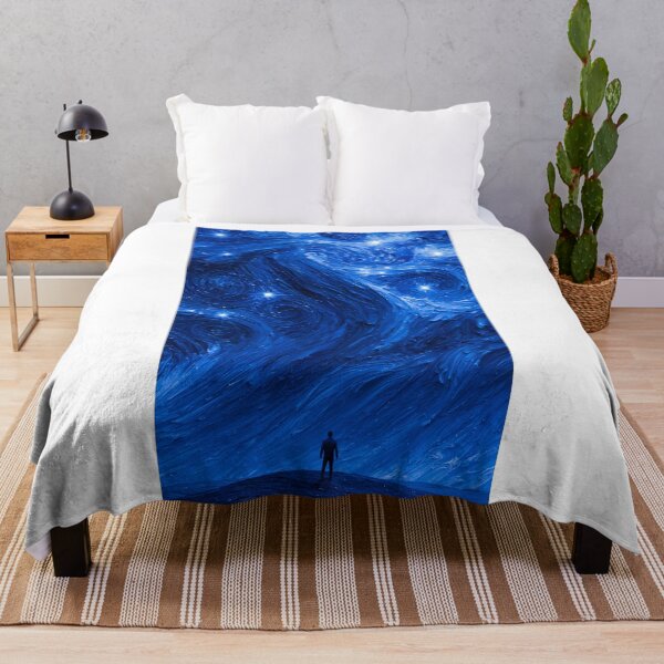 Item preview, Starry Swirling Night Above a Hilltop designed and sold by codex401.