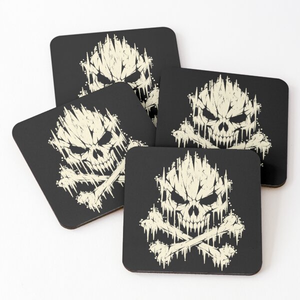 Item preview, Skull and Crossbones - Grunge Skeleton Streetwear designed and sold by JonelCrafts.