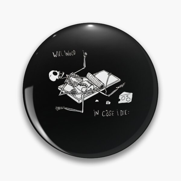 Item preview, Will Wood Skeleton In Case I Die Rat Trap designed and sold by Gescosper.