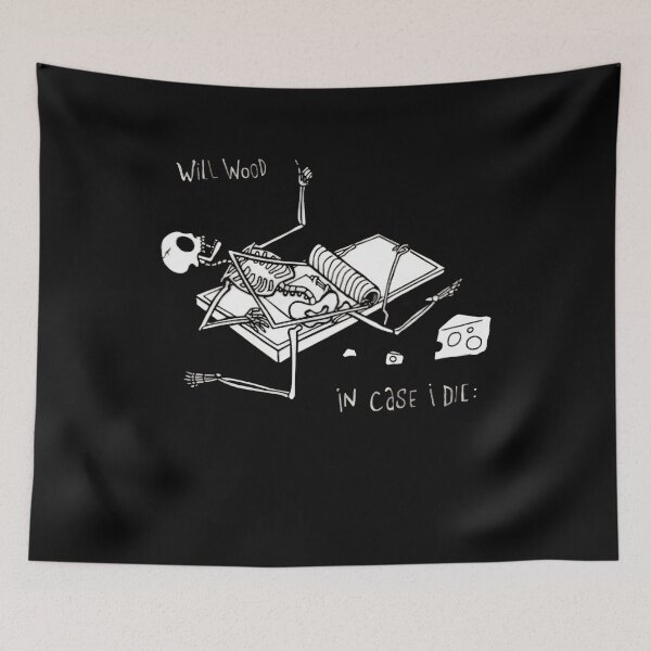 Item preview, Will Wood Skeleton In Case I Die Rat Trap designed and sold by Gescosper.