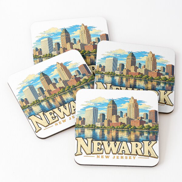 Item preview, Vintage Newark New Jersey Travel Souvenir Landmark Gift designed and sold by MichaeIRellov.
