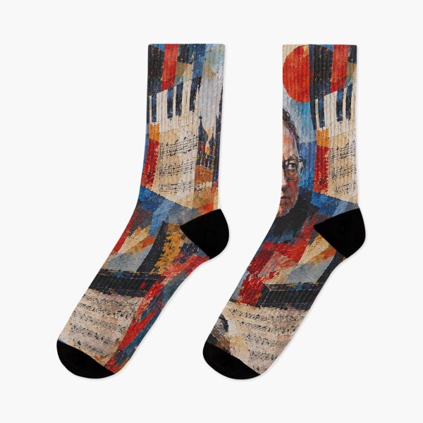 Item preview, Dmitri Shostakovich Portrait Painting – Classical Music Legend designed and sold by GalleryKauffeld.