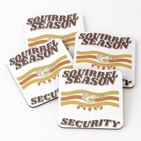Item preview, Squirrel Season Security Funny Fall Yard Work designed and sold by PhoenixTShirtz.